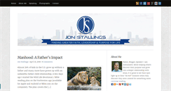 Desktop Screenshot of jonstallings.com